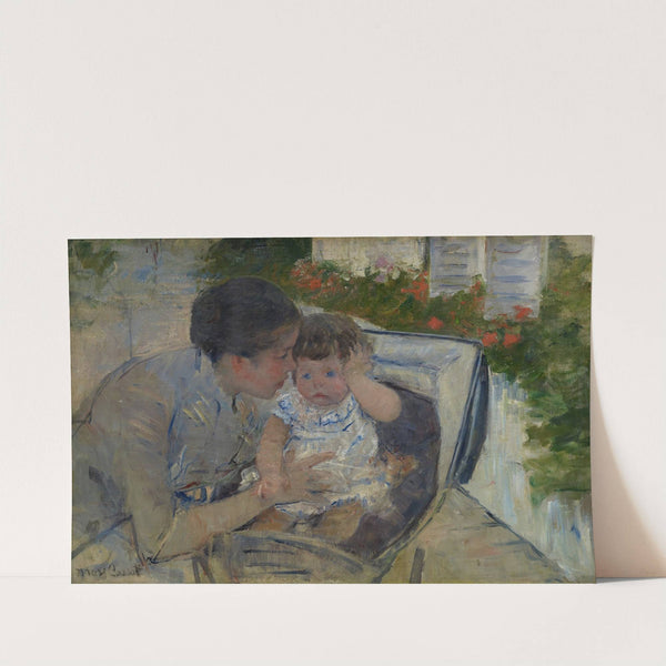 Susan Comforting the Baby (1881) by Mary Cassatt