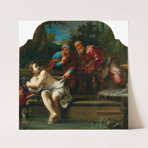 Susanna and the Elders by Marcantonio Franceschini