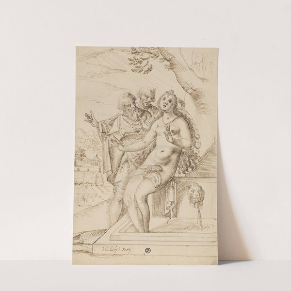 Susanna und die beiden Alten by Niklaus Bock