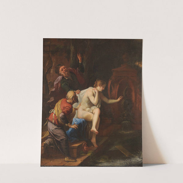 Susanna und die beiden Alten by Johann von Spillenberger