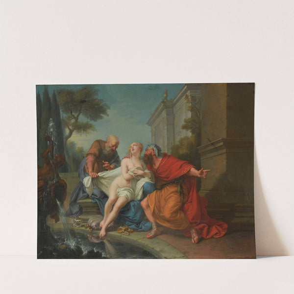 Susannah And The Elders by Jean-Baptiste van Loo
