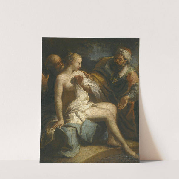 Susannah And The Elders by Circle of Jacopo Amigoni