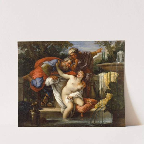 Susannah and the Elders by Giuseppe Bartolomeo Chiari