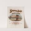 Suspension Bridge Grand March by Strobridge & Co. Lith.