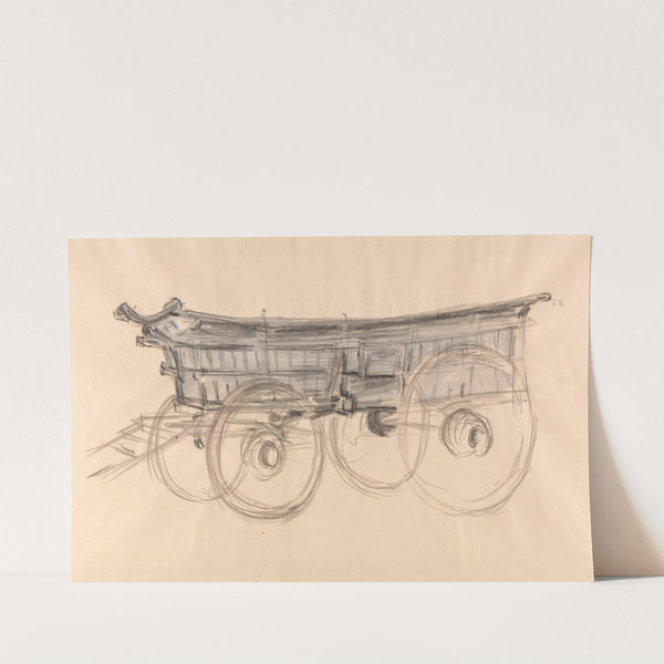 Sussex Farm Wagon by Robert Polhill Bevan