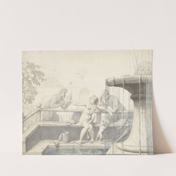 Suzanna en de ouderlingen by Gerard ter Borch