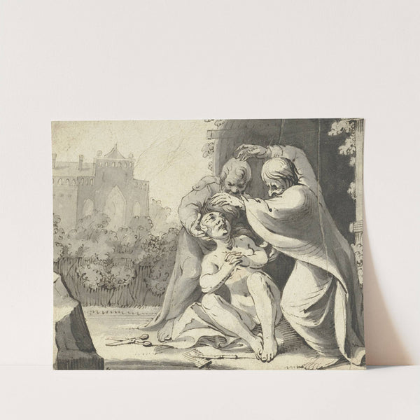 Suzanna en de ouderlingen by Gerard ter Borch