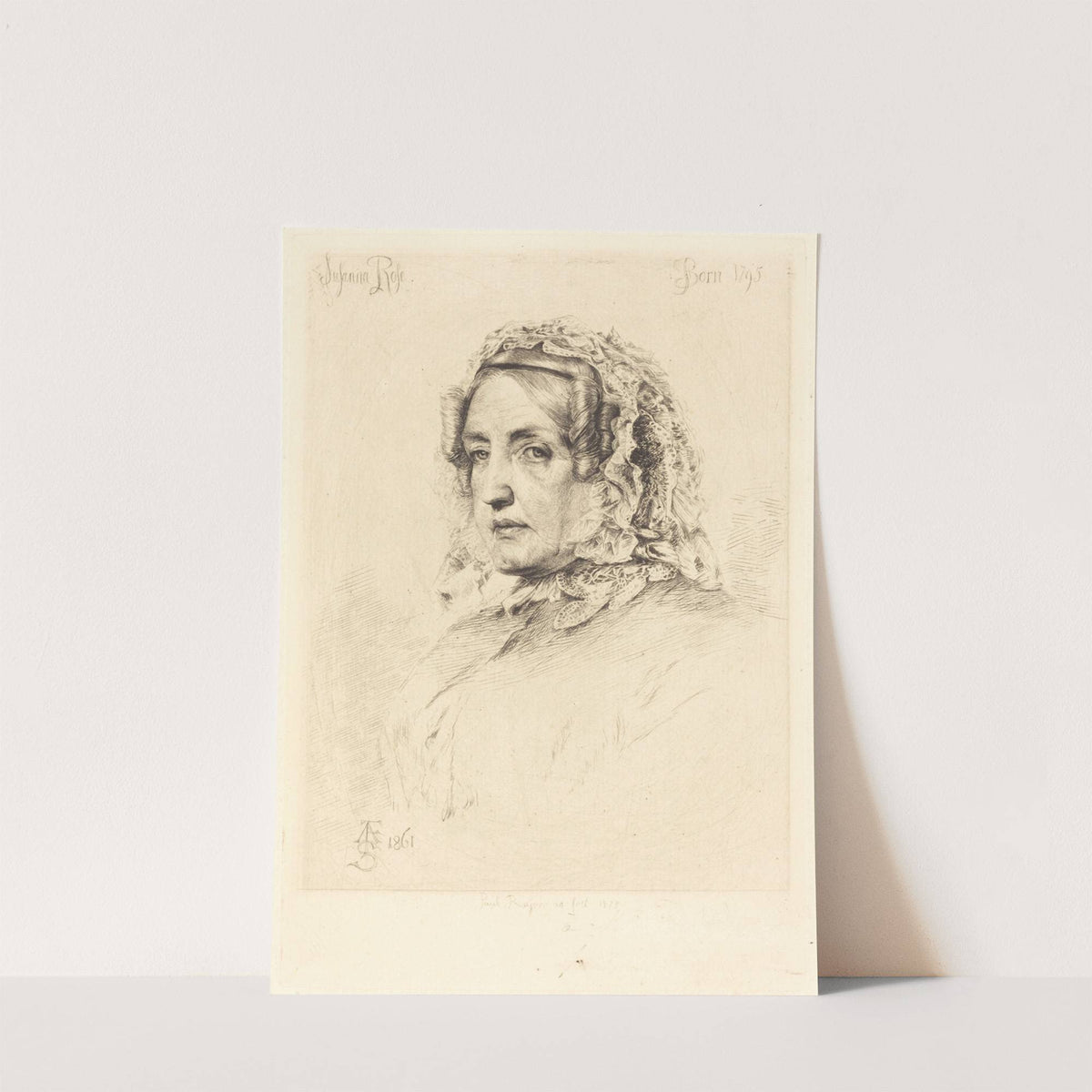 Suzanna Rose (1875) by Paul Adolphe Rajon