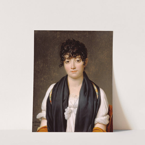 Suzanne Le Peletier De Saint-Fargeau by Jacques Louis David