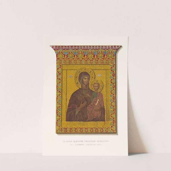 Sv. Ikona Odigitrii Smolenskoi Bogomateri by Fedor Grigoryevich Solntsev