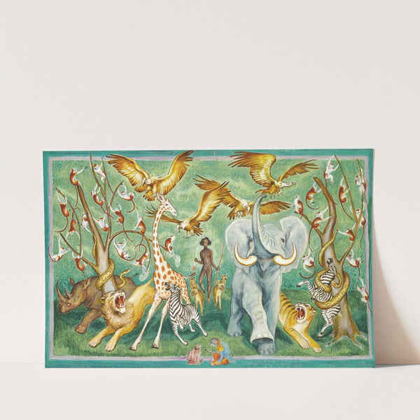 Svarta Diana (Black Diana) by Nils Dardel