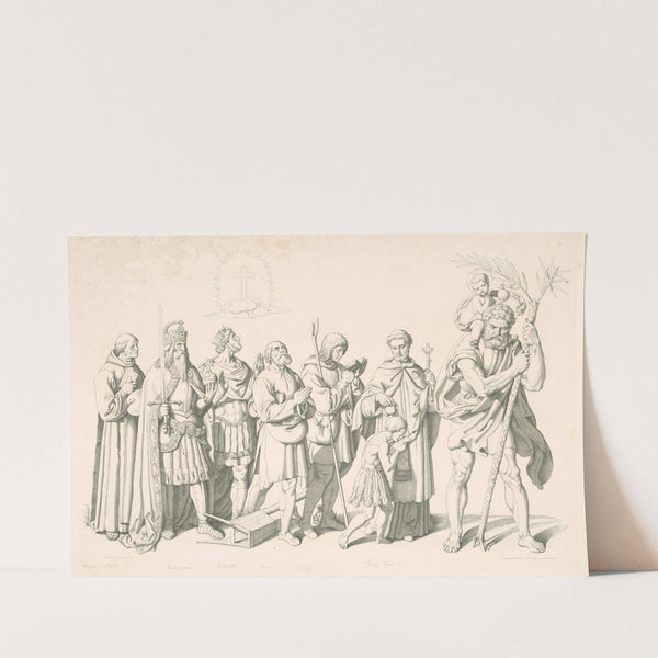 Svätí by Joseph von Führich