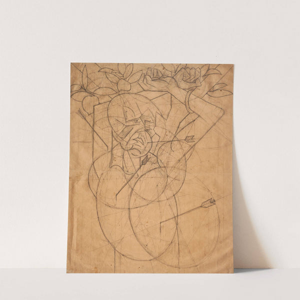 Svatý Šebestián (1912) by Bohumil Kubišta