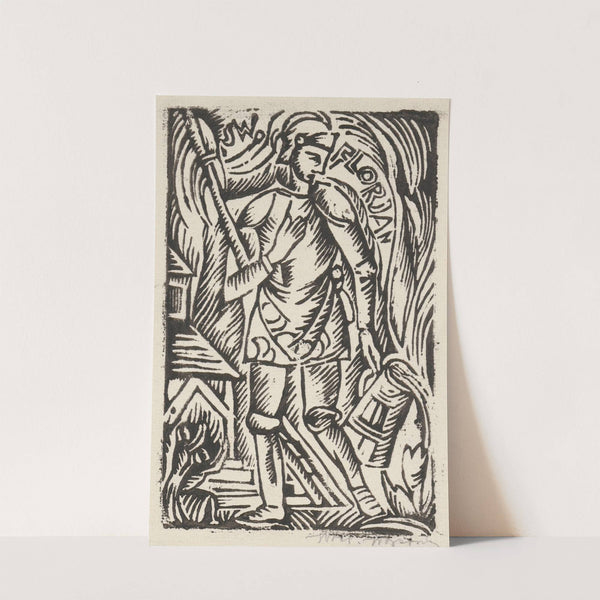 Św.Florian (1920) by Wacław Wąsowicz