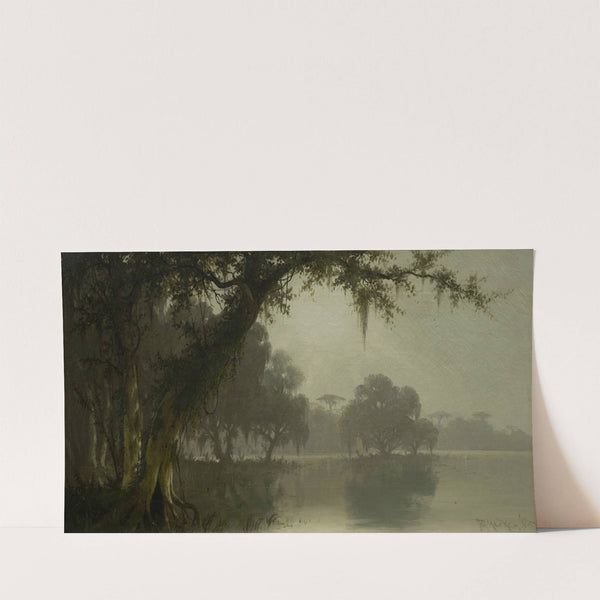 Swamp Scene (1885) by Joseph Rusling Meeker