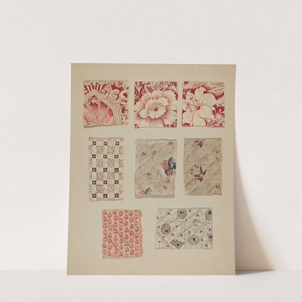 Swatches from Patchwork Quilt by Henry Granet