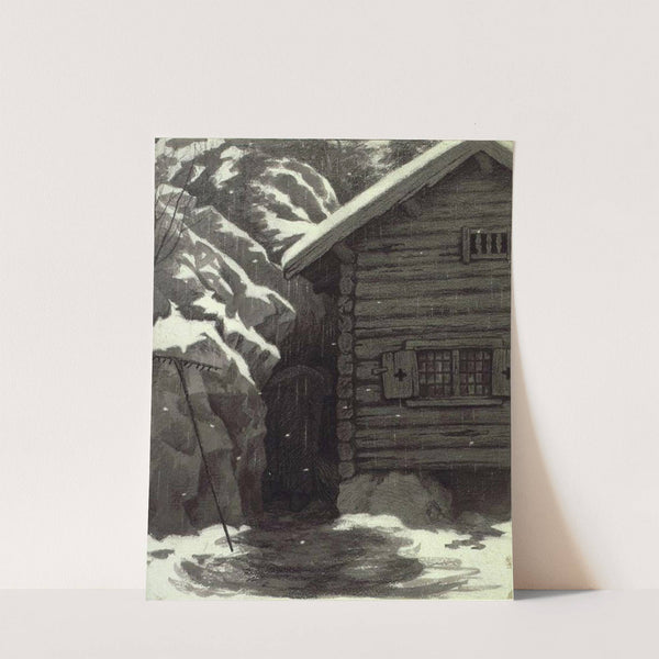 Sweeping Every Corner by Theodor Kittelsen