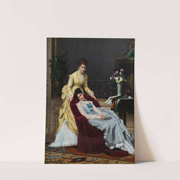 Sweet dreams by Gustave Léonard de Jonghe