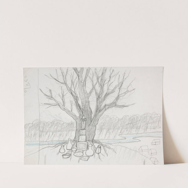 Święty dąb (Prasłowianie) by Marian Kopf