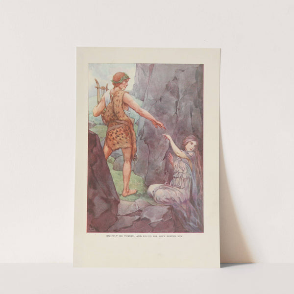 Swiftly he turned, and found his wife behind him by Helen Stratton