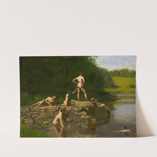 Swimming by Thomas Eakins