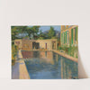 Swimming Pool, Southern France by Sir John Lavery