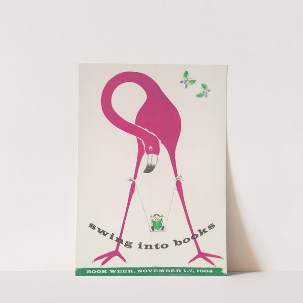 Swing into books. Book week, November 1-7, 1964 (1964) by Bruno Munari