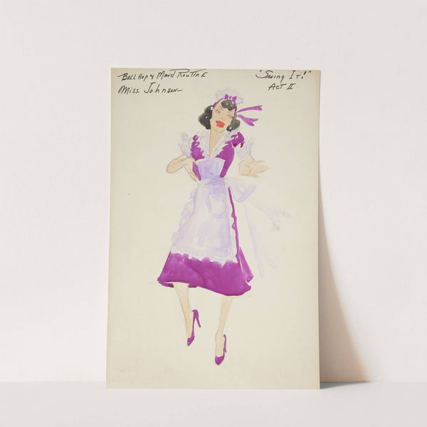 Swing It: Bellhop & Maid Routine. Miss Johnson (1934-1943) by Maxine Borowsky