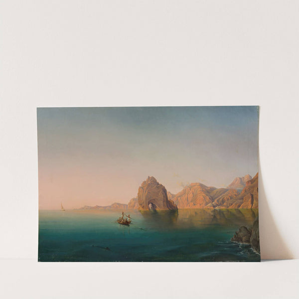 Swordfish fishing off Capri by Christian Frederik Ferdinand Thøming