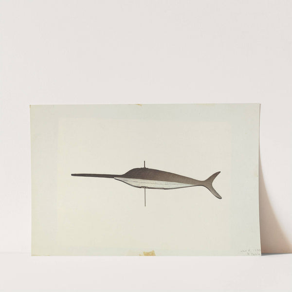 Swordfish Weather Vane by Robert Pohle