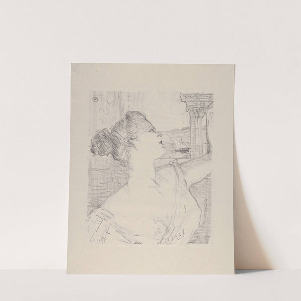 Sybil Sanderson (1898) by Henri de Toulouse-Lautrec