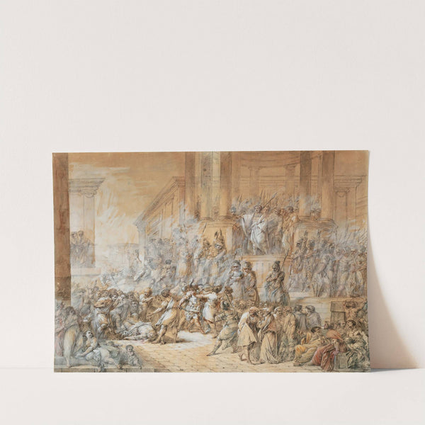 Sylla Having Freed The Centurion by Jacques Gamelin