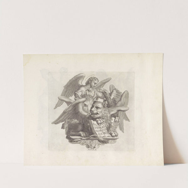 Symbolen van de vier evangelisten (1673-1743) by Robert van Audenaerde