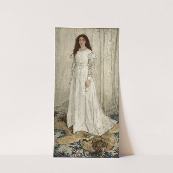 Symphony in White,No. 1 – The White Girl (1862) by James Abbott McNeill Whistler