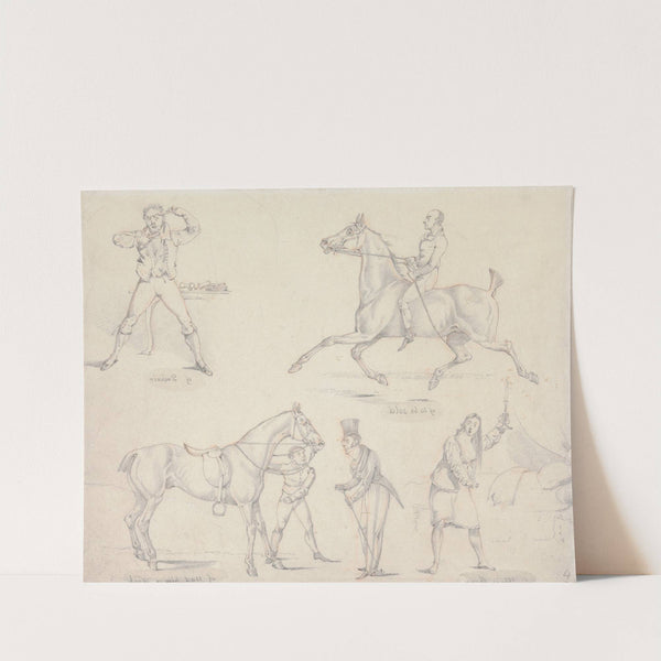 Symptoms: of to be Sold, of Despair, of Who is There, of Sold and Had Him a Week (between 1818 and 1822) by Henry Thomas Alken