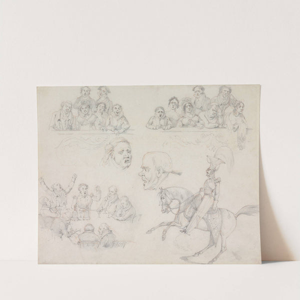 Symptoms: of Tragedy, of Comedy, of What Do You Say, of Can’t You Hear, of the Ornamental, of the Old Story, (between 1822 and 1827) by Henry Thomas Alken