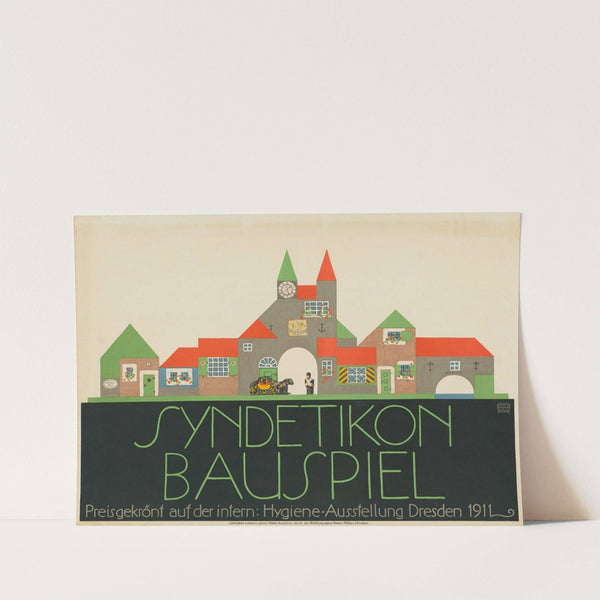 Syndetikon Bauspiel (1911) by August Hajduk