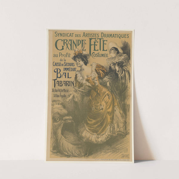 Syndicat des artistes dramatiques. Grande fête costumée au profit de la caisse de secours immédiat (1904) by Maurice de Lambert