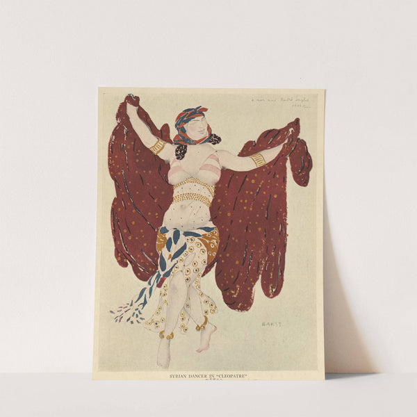 Syrian dancer in 'Cleopatre' by Léon Bakst
