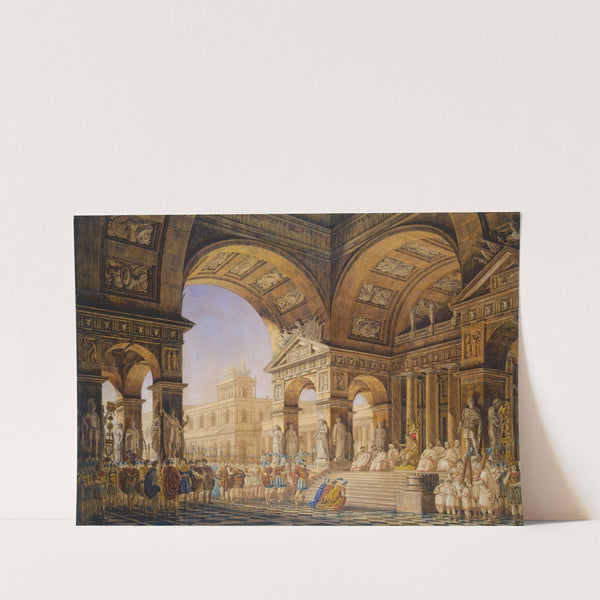 Szene aus Mozarts Titus-Oper by Giorgio Fuentes