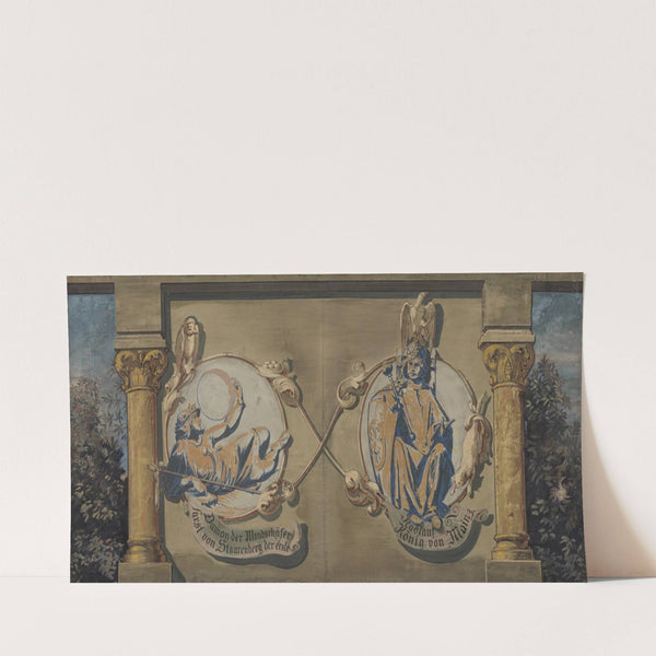 Szenen aus dem Märchen vom Müller Radlauf (1854) by Eduard von Steinle