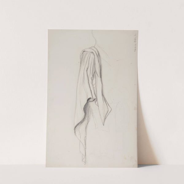 szkic draperii by Ferdynand Bryll