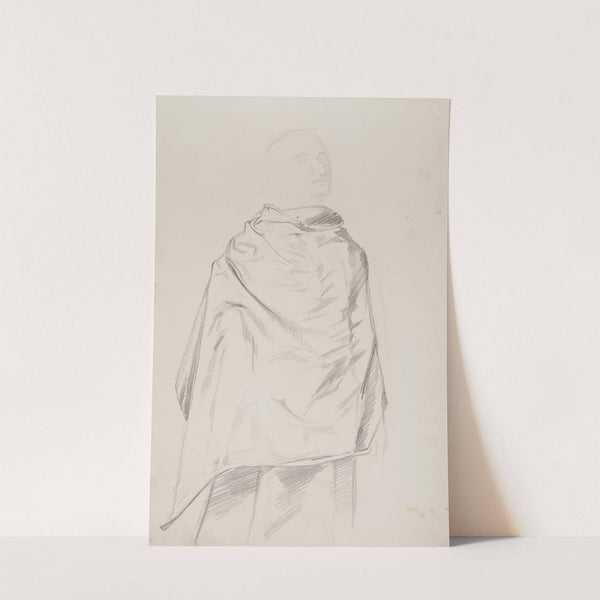 szkic draperii by Ferdynand Bryll