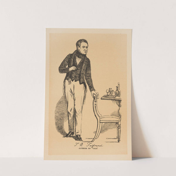 T. N. Talfourd, author of ‘Ion’ (1873) by Daniel Maclise