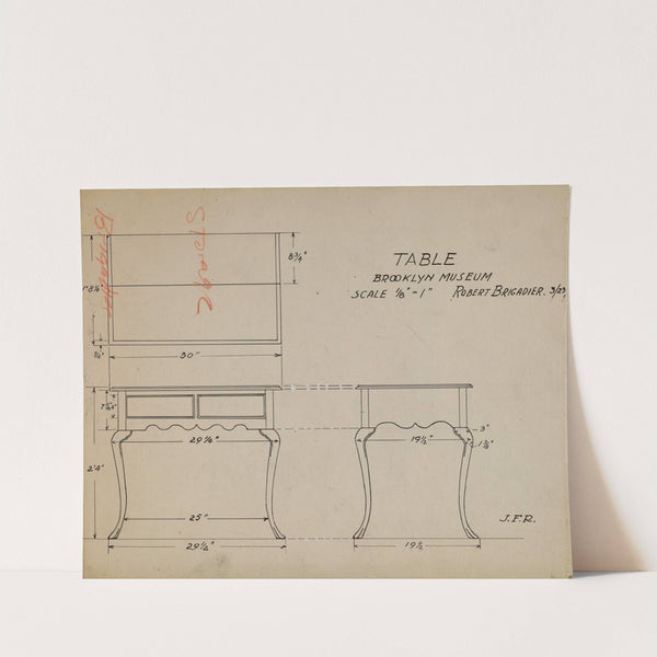 Table by Robert Brigadier