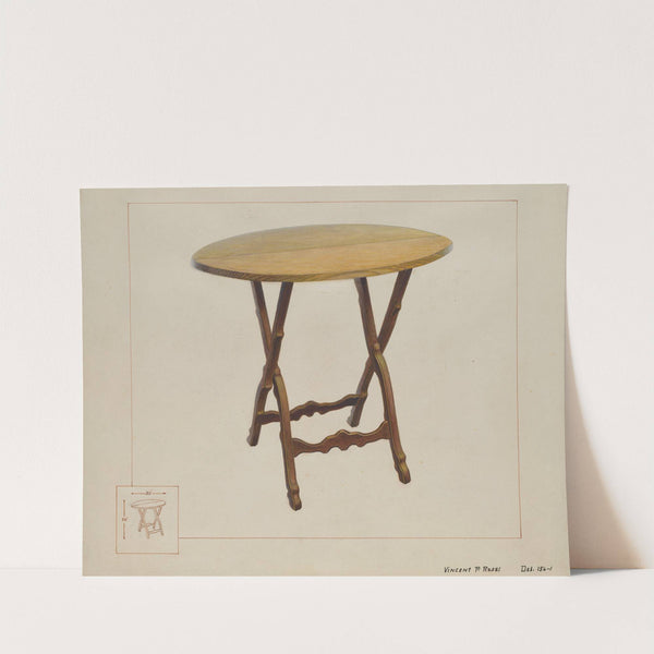 Table by Vincent P. Rosel