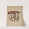 Table (Drop-leaf) by Bernard Gussow