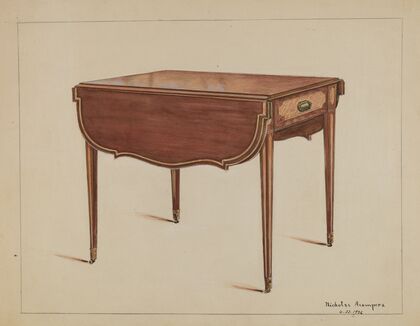 Table (Drop-leaf)