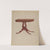 Table (Lyre Pedestal) by American 20th Century