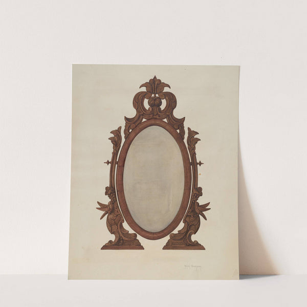 Table Mirror by Helen Bronson